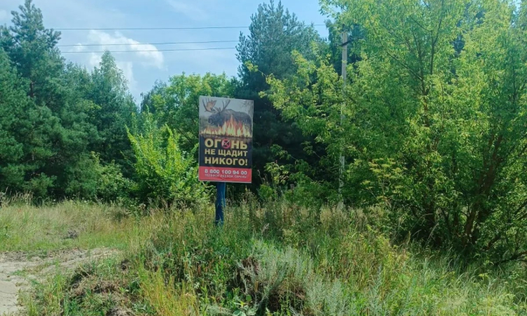 В Курской области сохраняется пожароопасный сезон