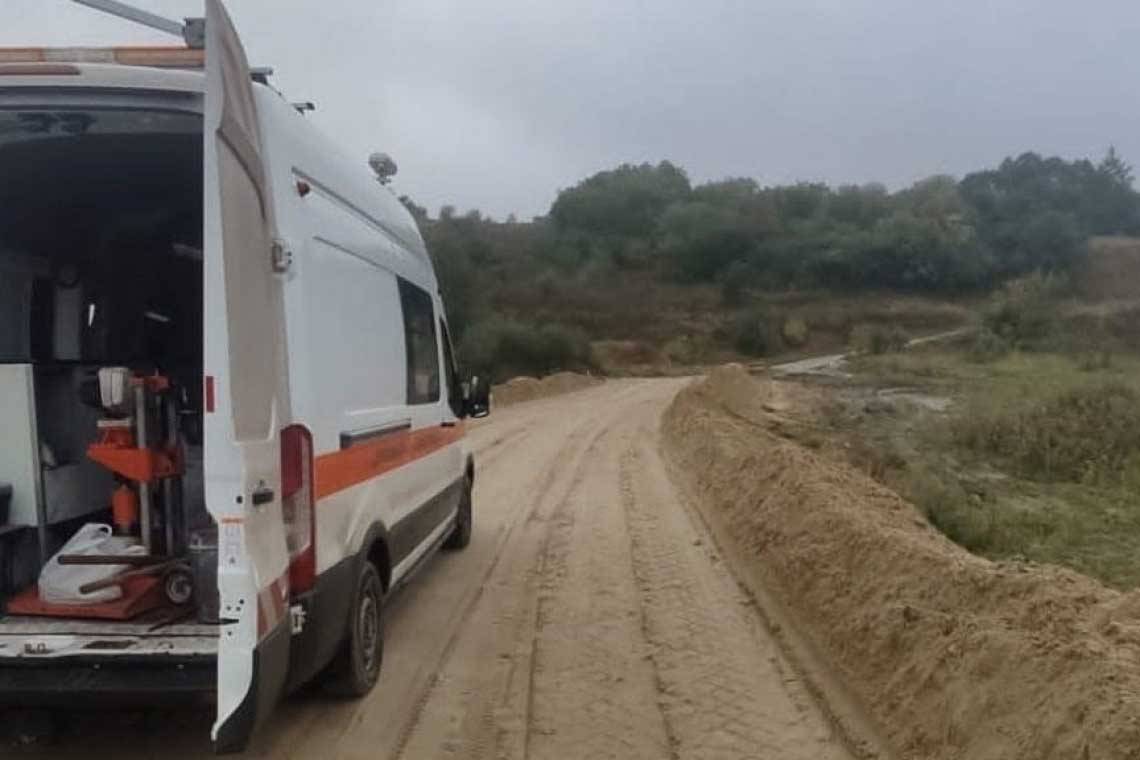 В Курчатовском районе проводят ремонт дороги