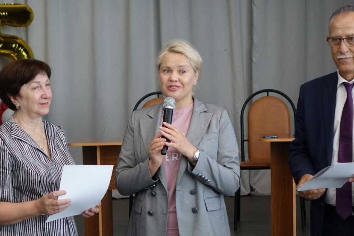 Депутат Госдумы провела в курчатовской гимназии "Разговор о важном"