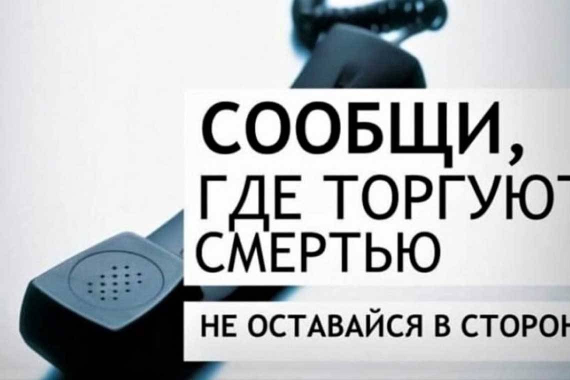 Стартовал второй этап Общероссийской акции «Сообщи, где торгуют смертью!»