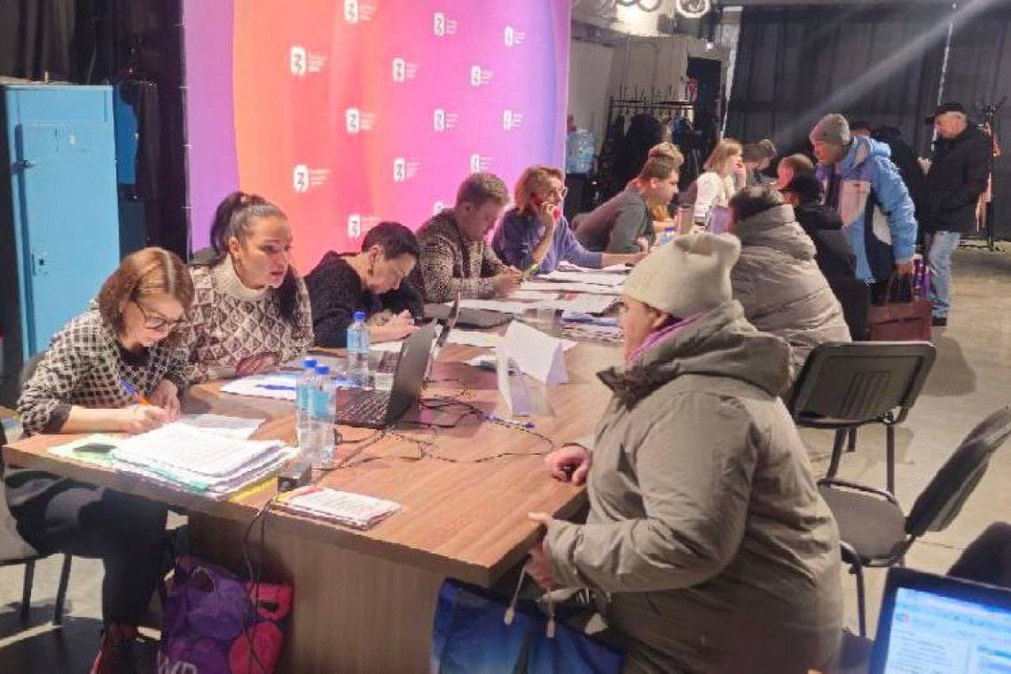В креативном кластере «Поток» ведется приём вынужденных переселенцев из приграничья