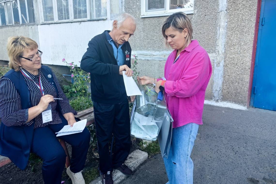 Продолжается досрочное голосование по выборам губернатора Курской области