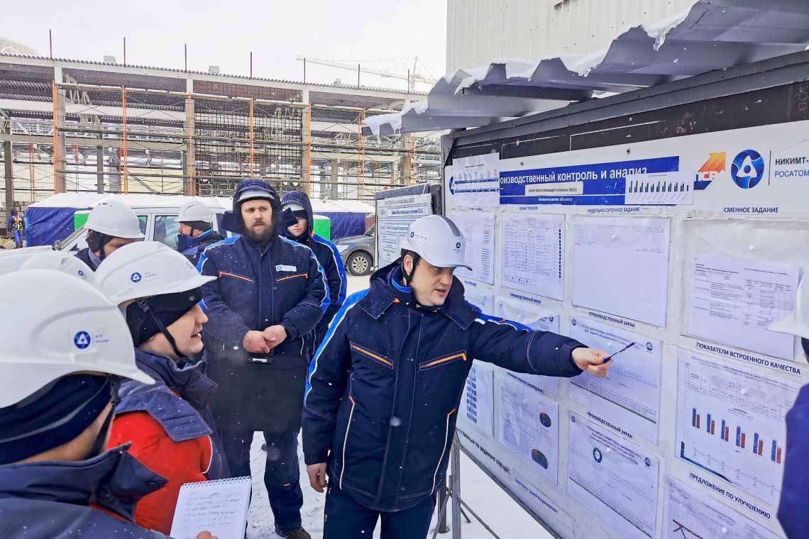 Курская АЭС-2 признана образцовой строительной площадкой Госкорпорации «Росатом»