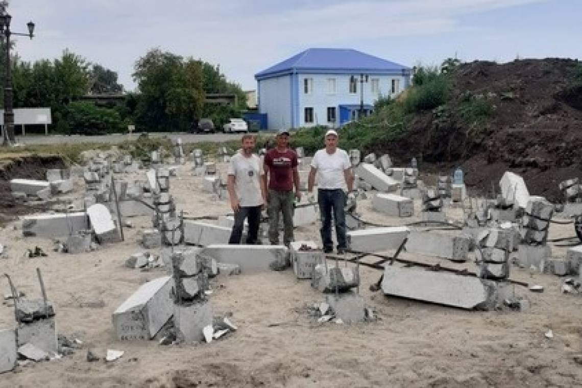 В поселке Иванино Курчатовского района строится храм