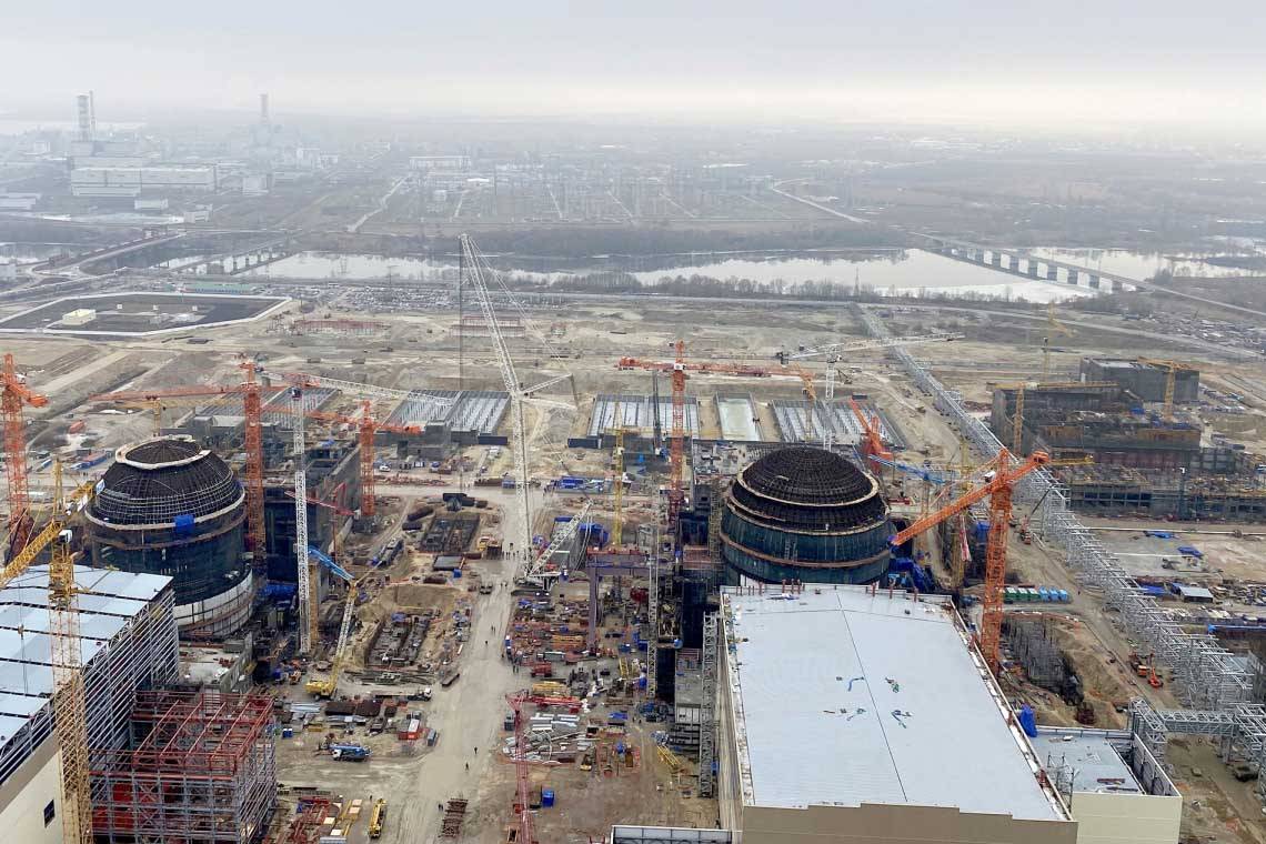 На первом энергоблоке Курской АЭС-2 в проектное положение установлены резервные дизель-генераторные установки