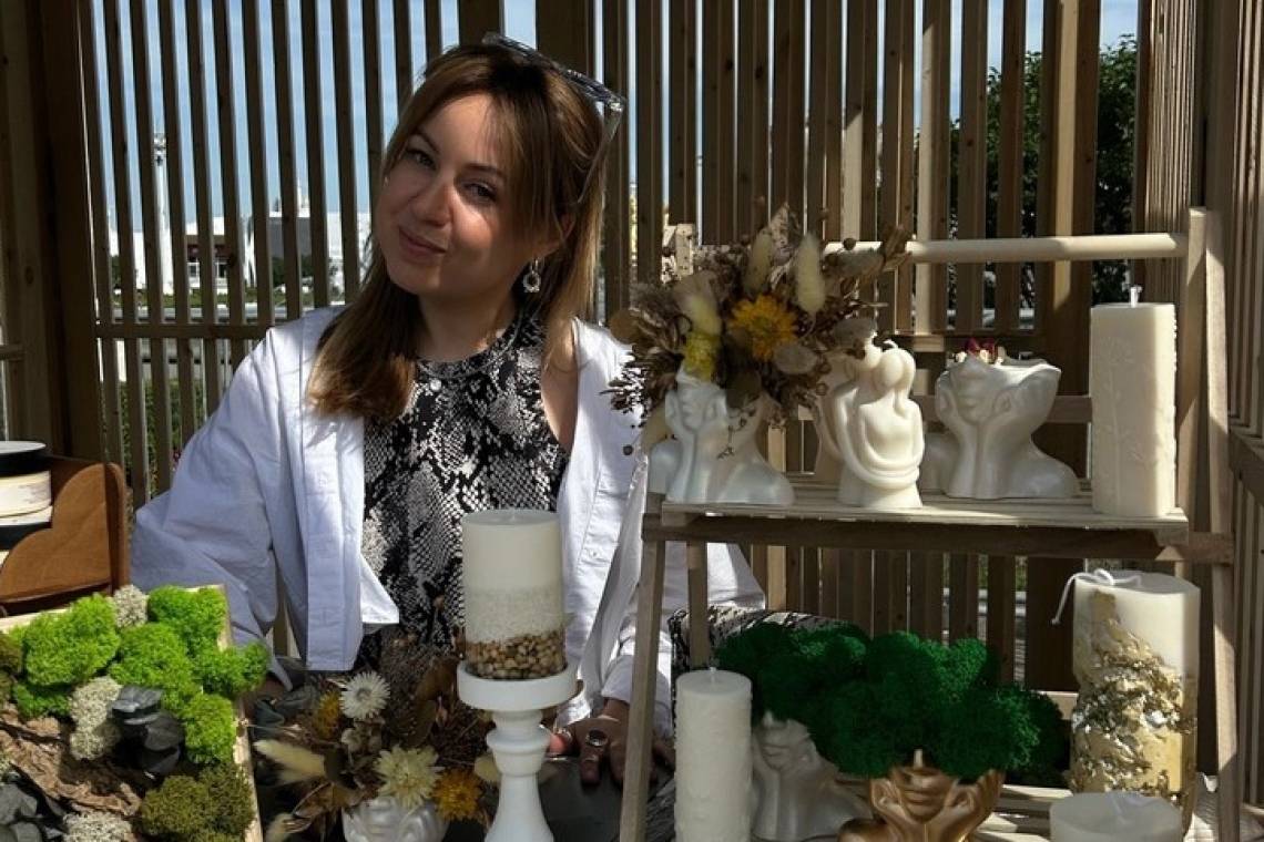 Отпечатки ушедшего лета. Самозанятая Анна Курасова постоянно пробует новые направления в творчестве