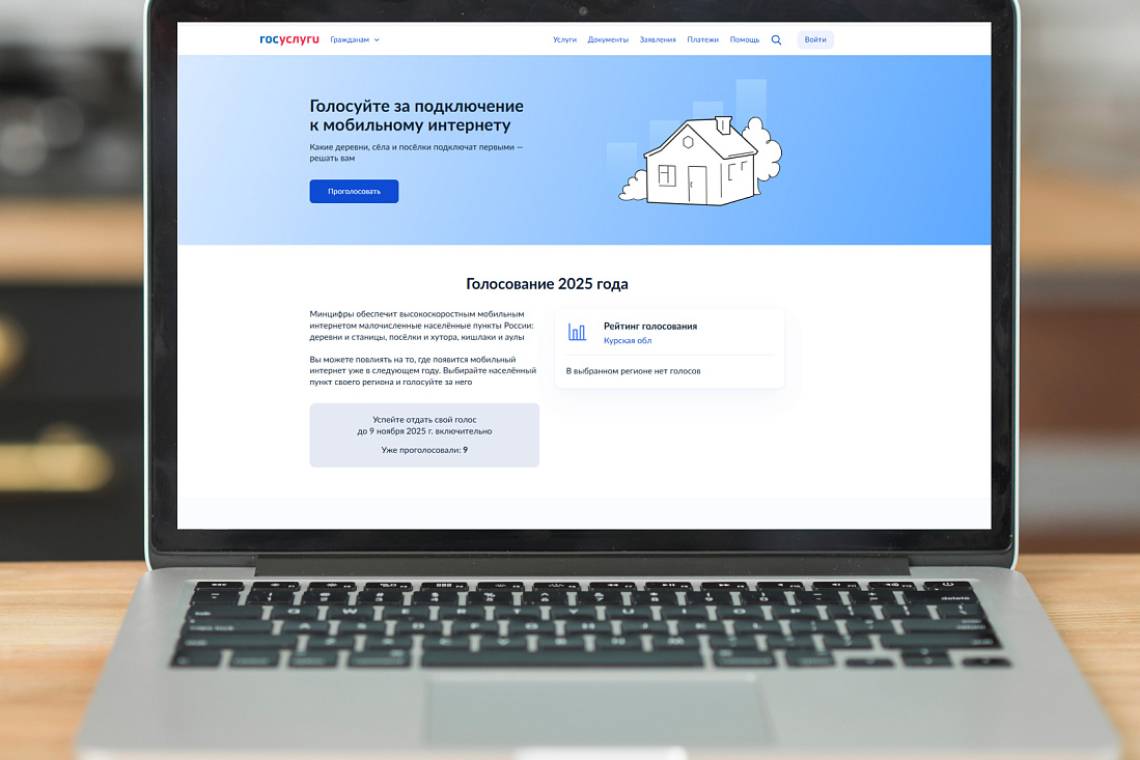 Стартовало голосование за обеспечение малочисленных сел мобильным интернетом