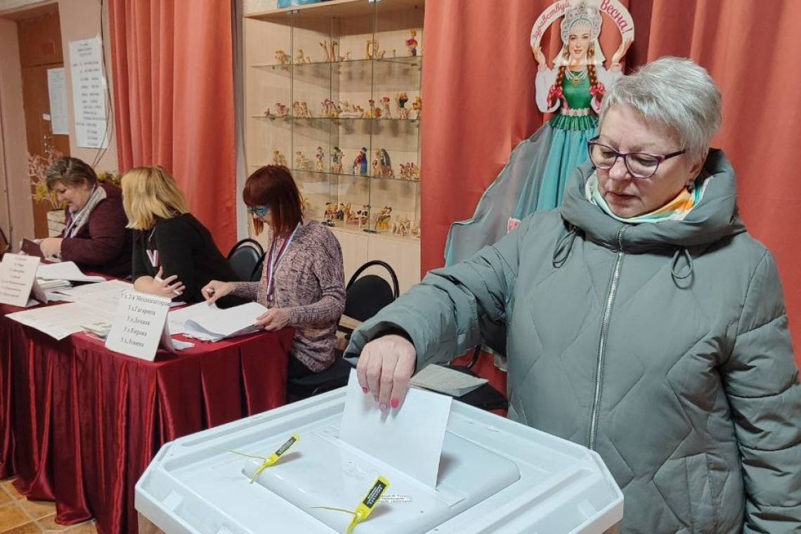 В Курской области подводят итоги голосования на выборах Президента России