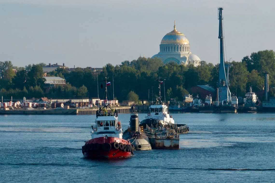 Стартовала морская часть проекта транспортировки АПЛ К-3 «Ленинский комсомол» в здание Музея военно-морской славы 
