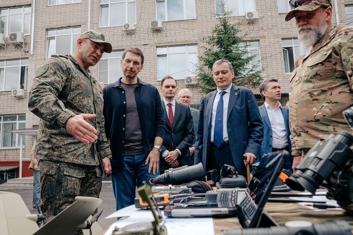 Курскую область с рабочим визитом посетил полпред Президента РФ в ЦФО Игорь Щеголев