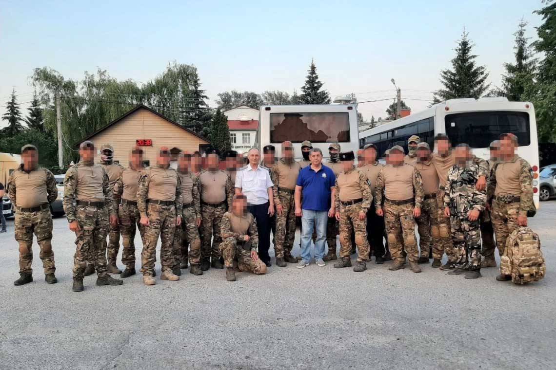 Более 50 курян прошли специальную подготовку на территории одного из регионов РФ