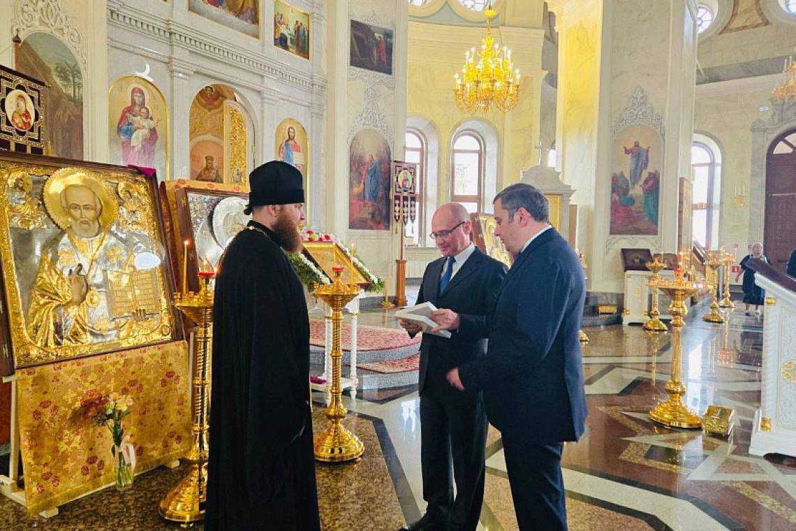 Александр Хинштейн рассказал Сергею Кириенко о подготовке к 1000-летию Курска