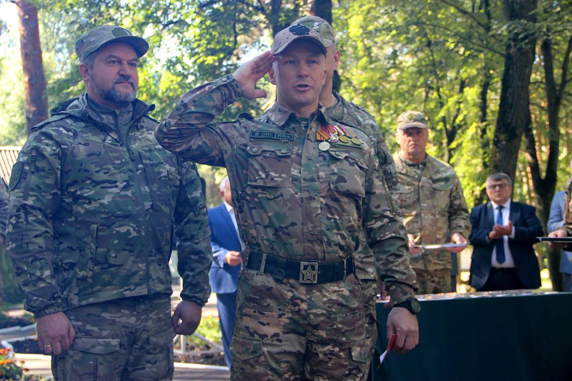 Добровольческая бригада «БАРС-Курск» год на страже родной земли