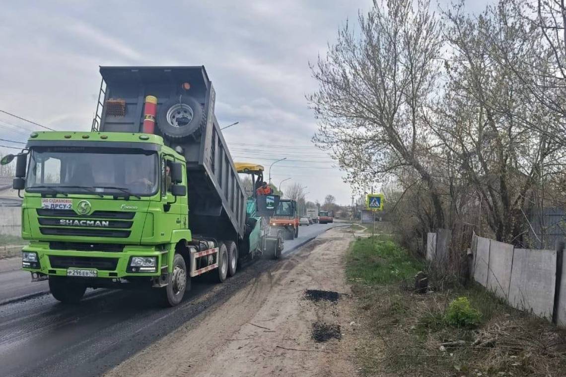 В поселке Иванино идут дорожные работы