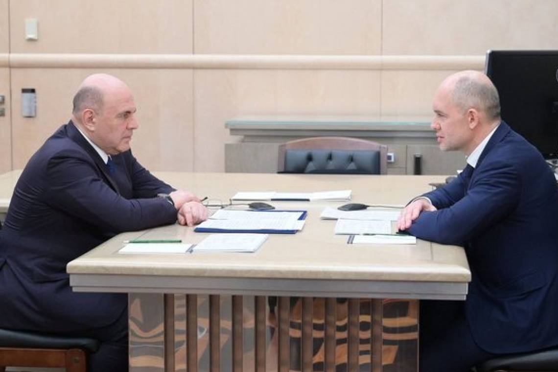 Михаил Мишустин высоко оценил работу Курского электроаппаратного завода и поддержал проект организации электротехнического кластера в регионе