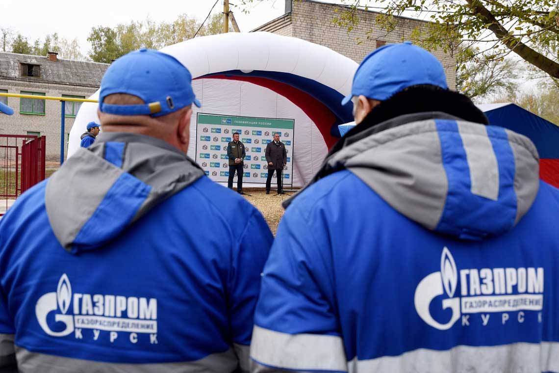 Никольскую школу Курчатовского района подключили к сетям газоснабжения