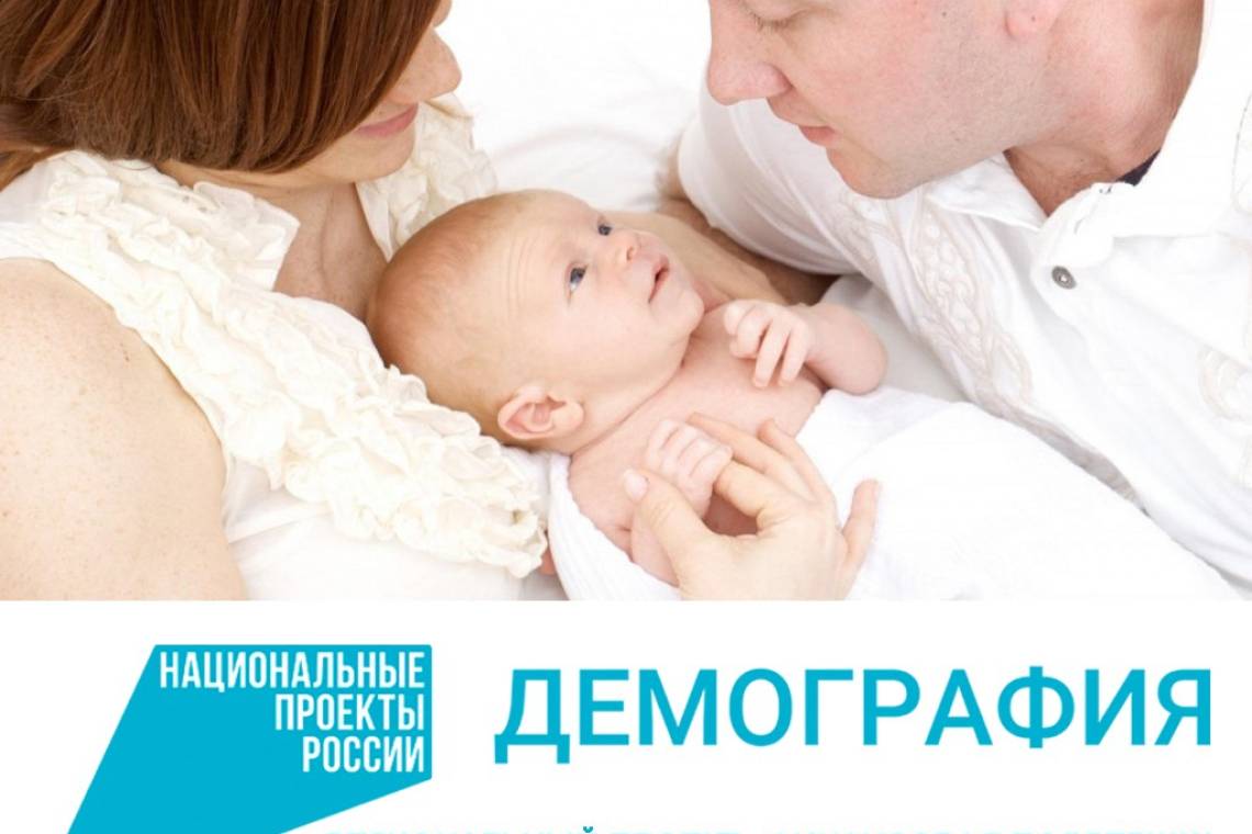 Финансовая поддержка семей с детьми работает в рамках нацпроекта "Демография"